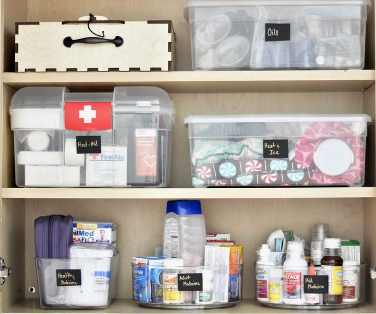 خزانة الأدوية المنزلية