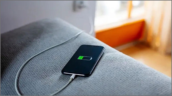 شحن بطارية الجهاز