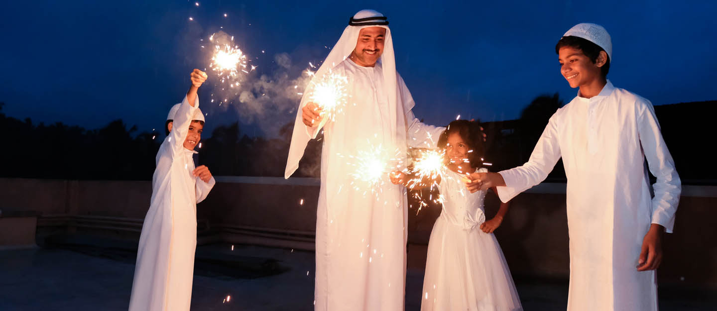 طقوس الاحتفال مع الأطفال في العيد