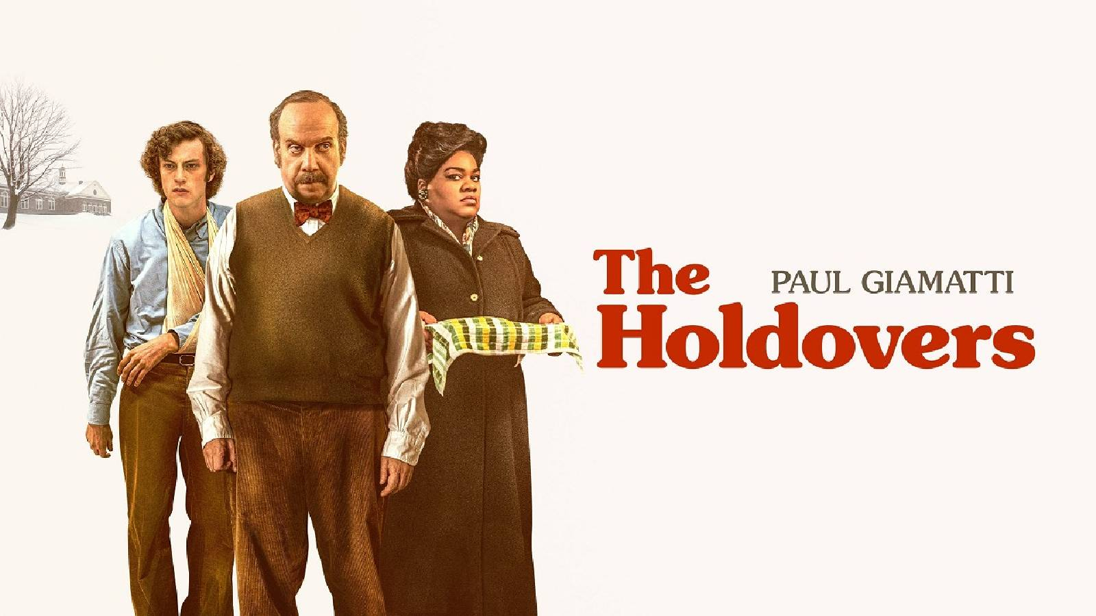 صورة الممثل Paul Giamatti مع ممثلين آخرين في فيلم The Holdovers