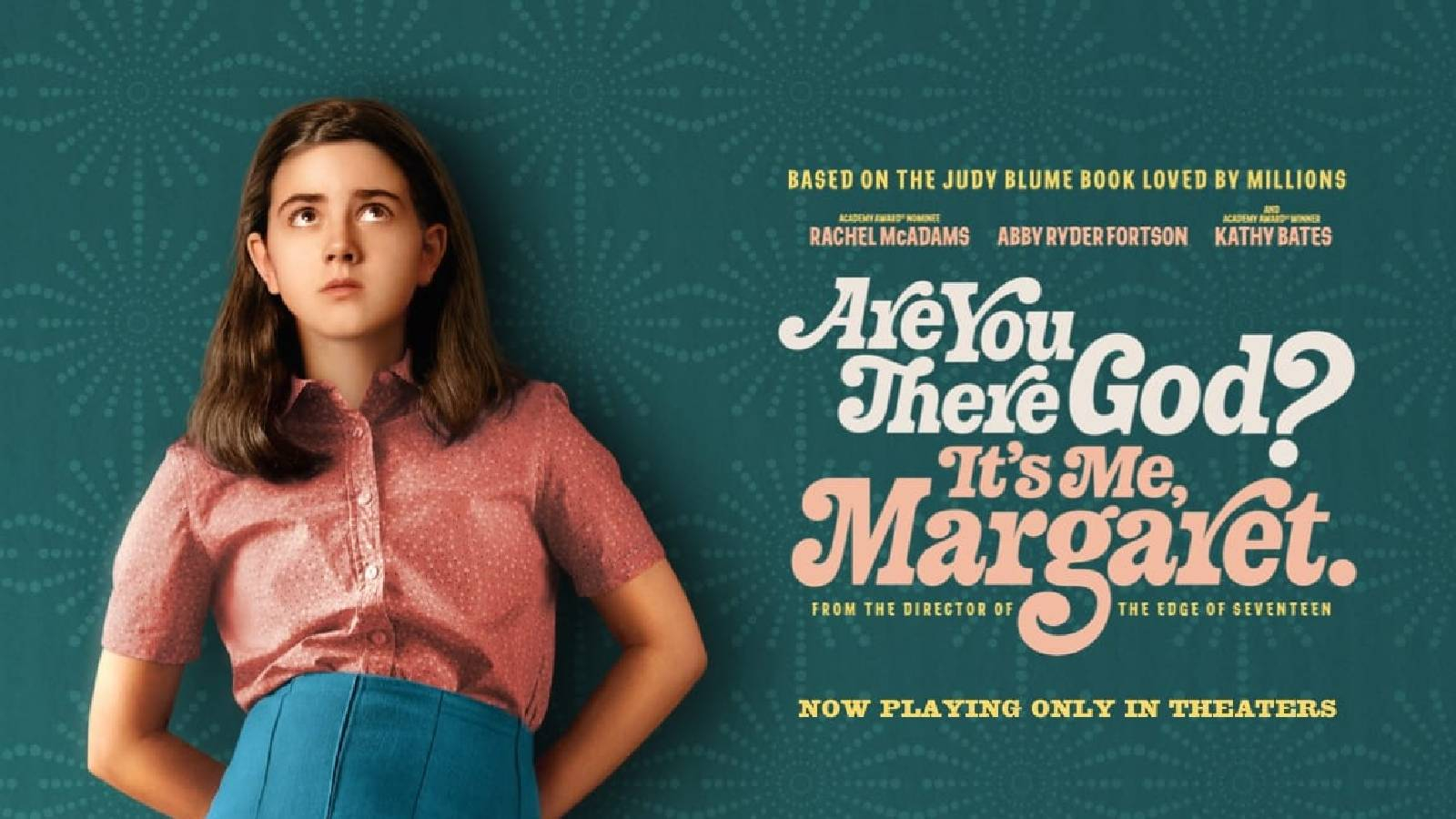  صورة الممثلة آبي رايدر فورتسون بطلة فيلم Are You There God? It's Me Margaret