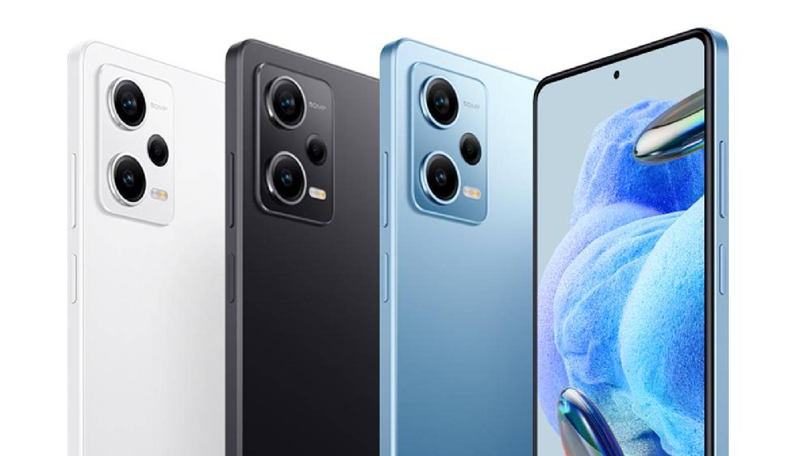 اربع هواتف شاومي من سلسلة ريد مي بألوان مختلفة 