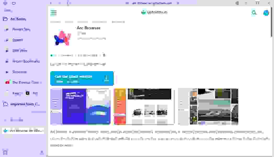 متصفح Arc