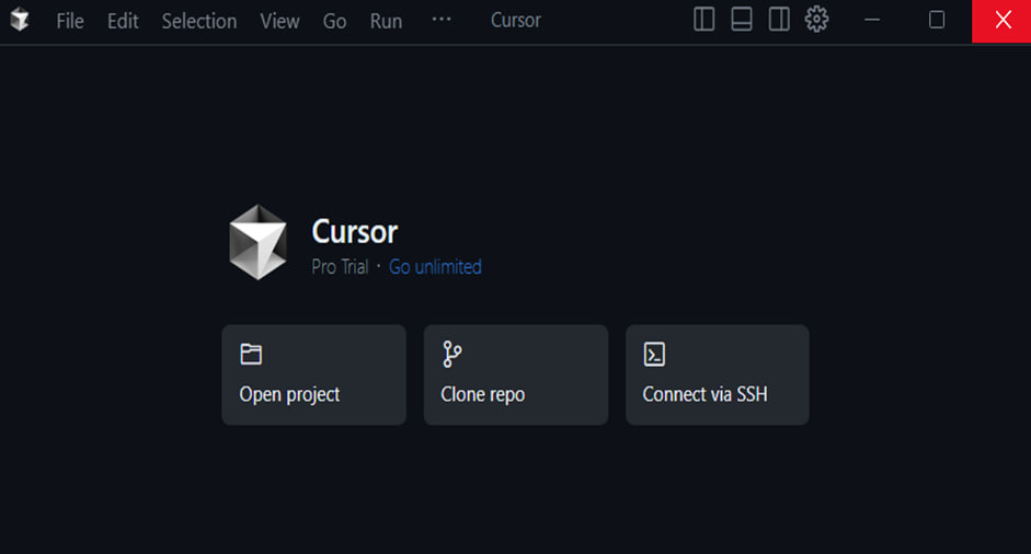 محرر الأكواد Cursor AI محرر الأكواد Cursor AI