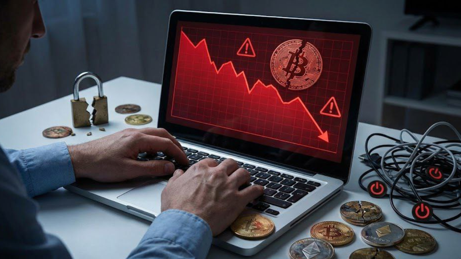 مخاطر العملات الرقمية