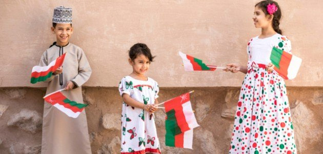 مظاهر الاحتفالات بالعيد الوطني العماني