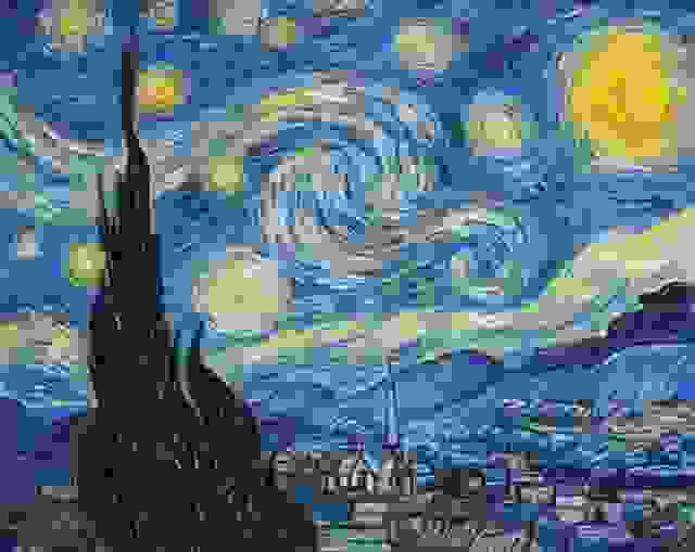لوحة (Starry Night)