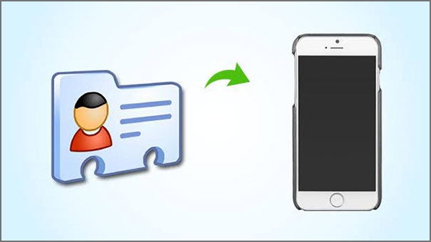نقل جهات الاتصال إلى آيفون من خلال ملف VCF