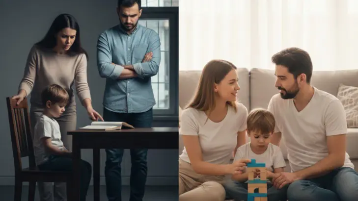 التربية الإيجابية مقابل التربية السلطوية: مقارنة شاملة لفهم أي أسلوب يخدم الطفل أفضل