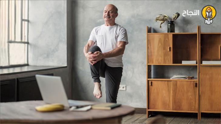 الوقوف على ساق واحدة علامة على الصحة الجيدة