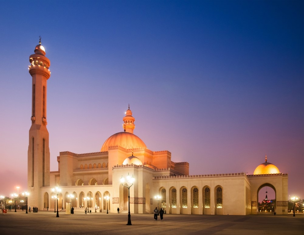 مسجد الفاتح الكبير في المنامة عاصمة البحرين