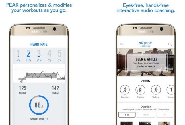 تطبيق (PEAR Personal Fitness Coach)