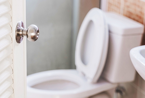 المراحيض، (يوميّاً)