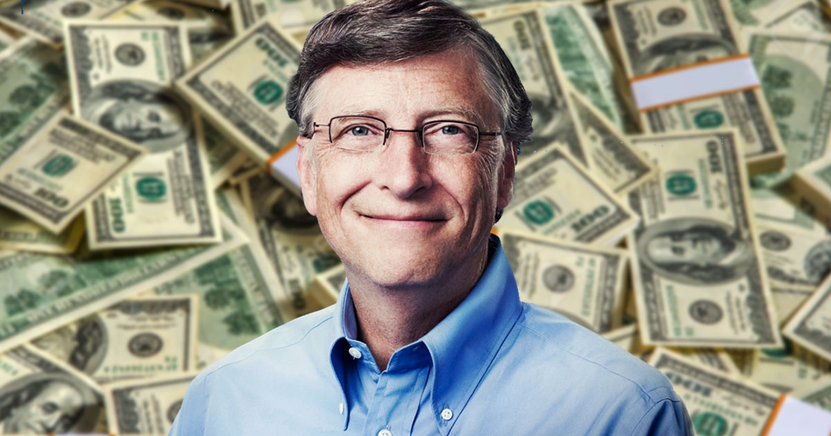 Bill Gates  richest person in the world