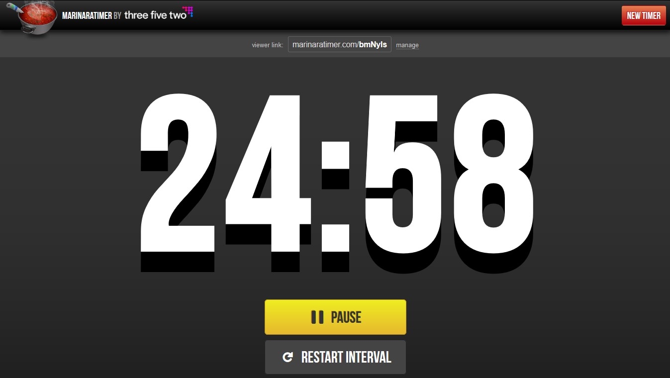 تطبيق Marinara Timer تطبيق Marinara Timer