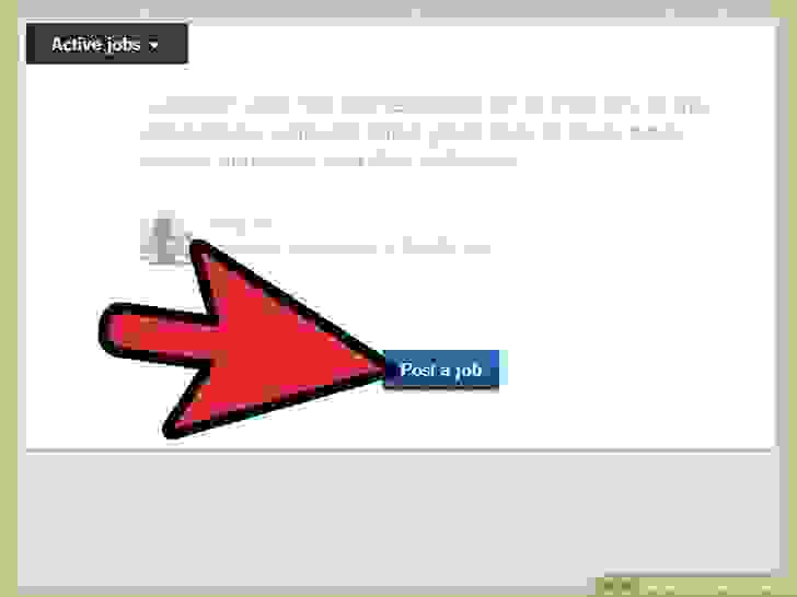 نشر وظيفة على