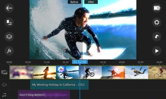تطبيق محرر الفيديو (PowerDirector Video Editor App)