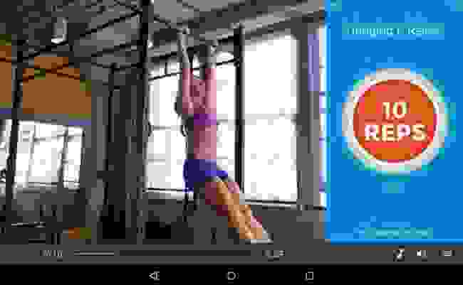 تطبيق (Workout Trainer)