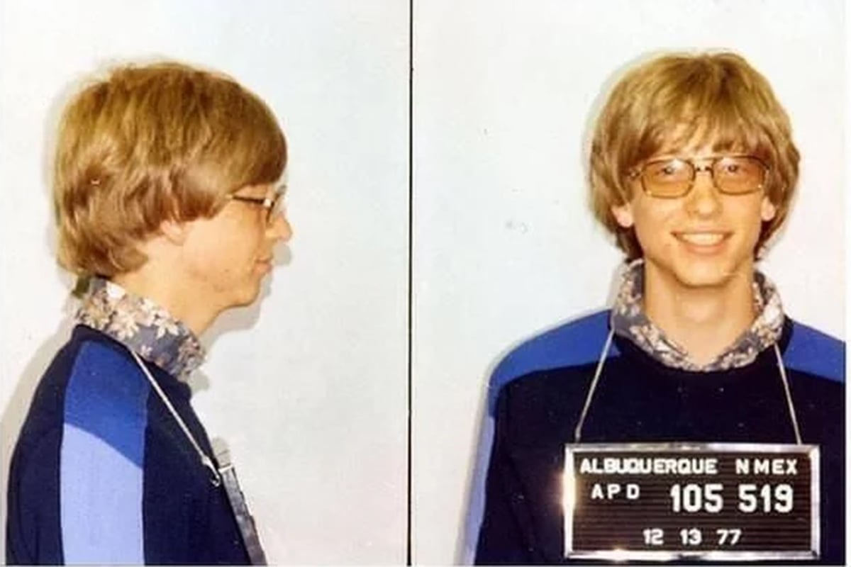 Bill Gates 1977 Driving without a license