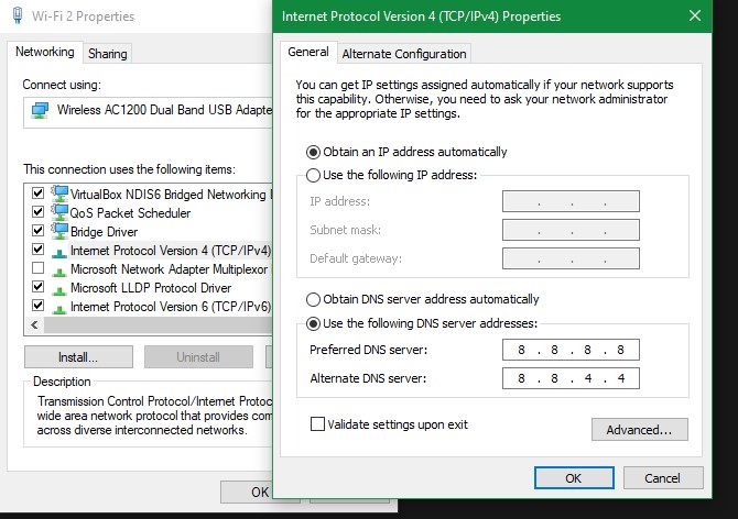 تغيير خادم DNS الخاص بك