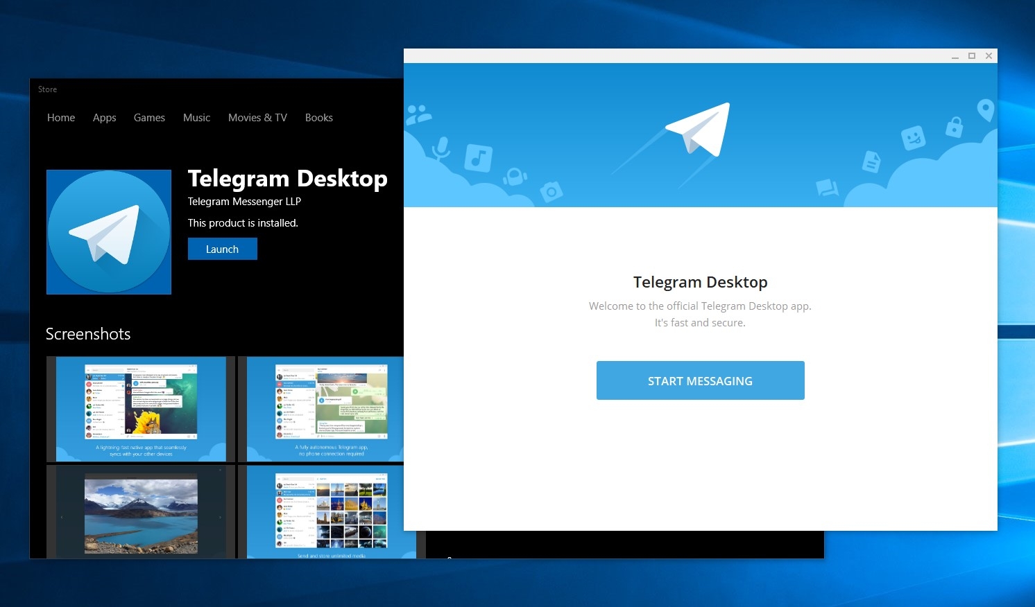 تليجرام للكمبيوتر (Telegram Desktop)