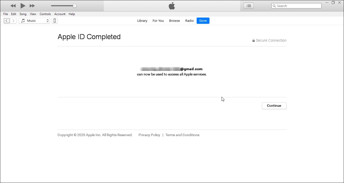 إنشاء حساب (معرف) ابل جديد باستخدام  إنشاء حساب (معرف) ابل جديد باستخدام
