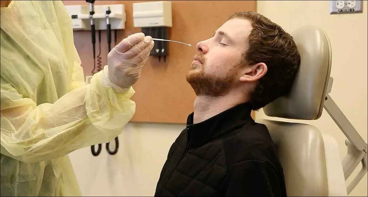 المسحة الأنفية البلعومية، المسحة الفموية البلعومية