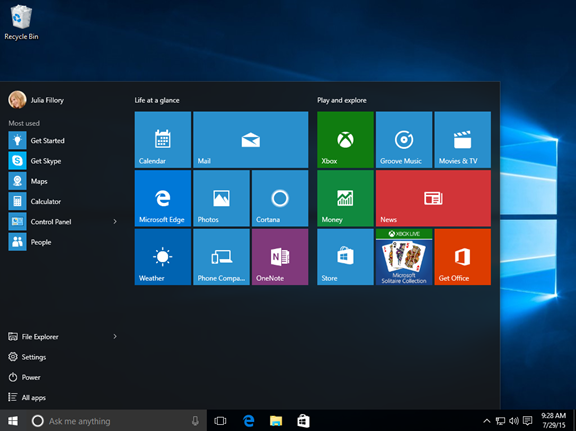 Start Menu